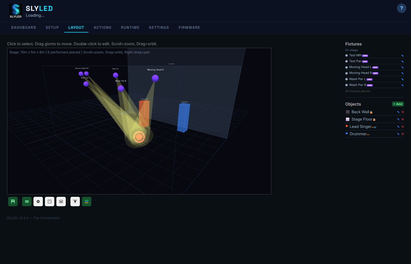 3D Layout